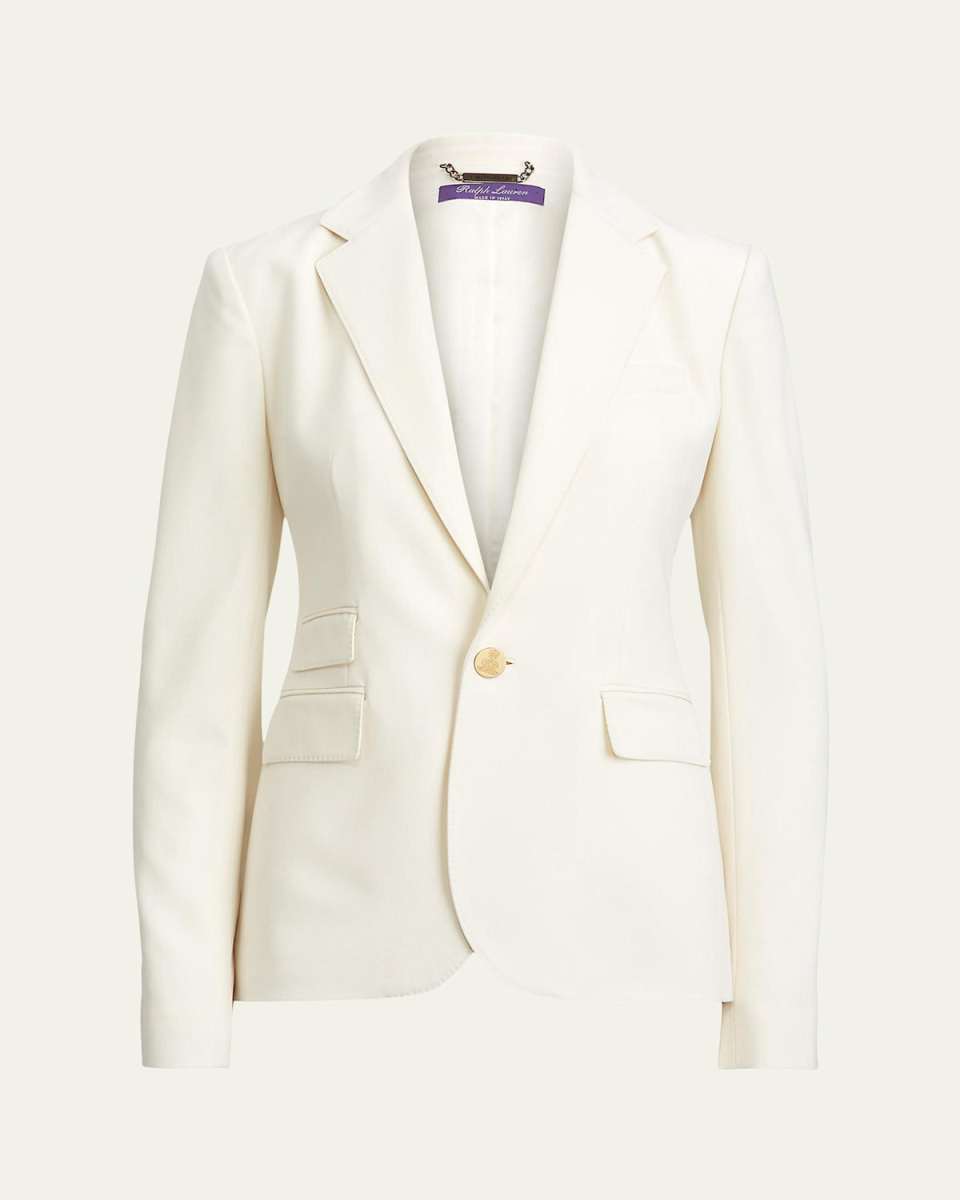 Parker Cashmere Single-Breasted Jacket